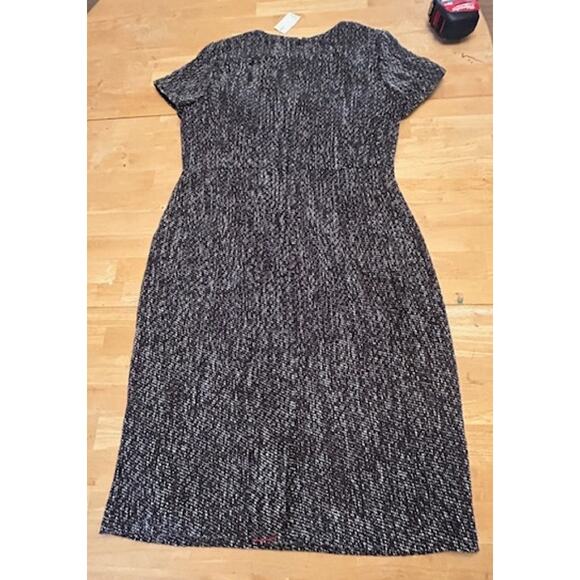 NWT Boden Lined Woven Brown & Tan Tunic Dress Size 12L - Picture 2 of 14